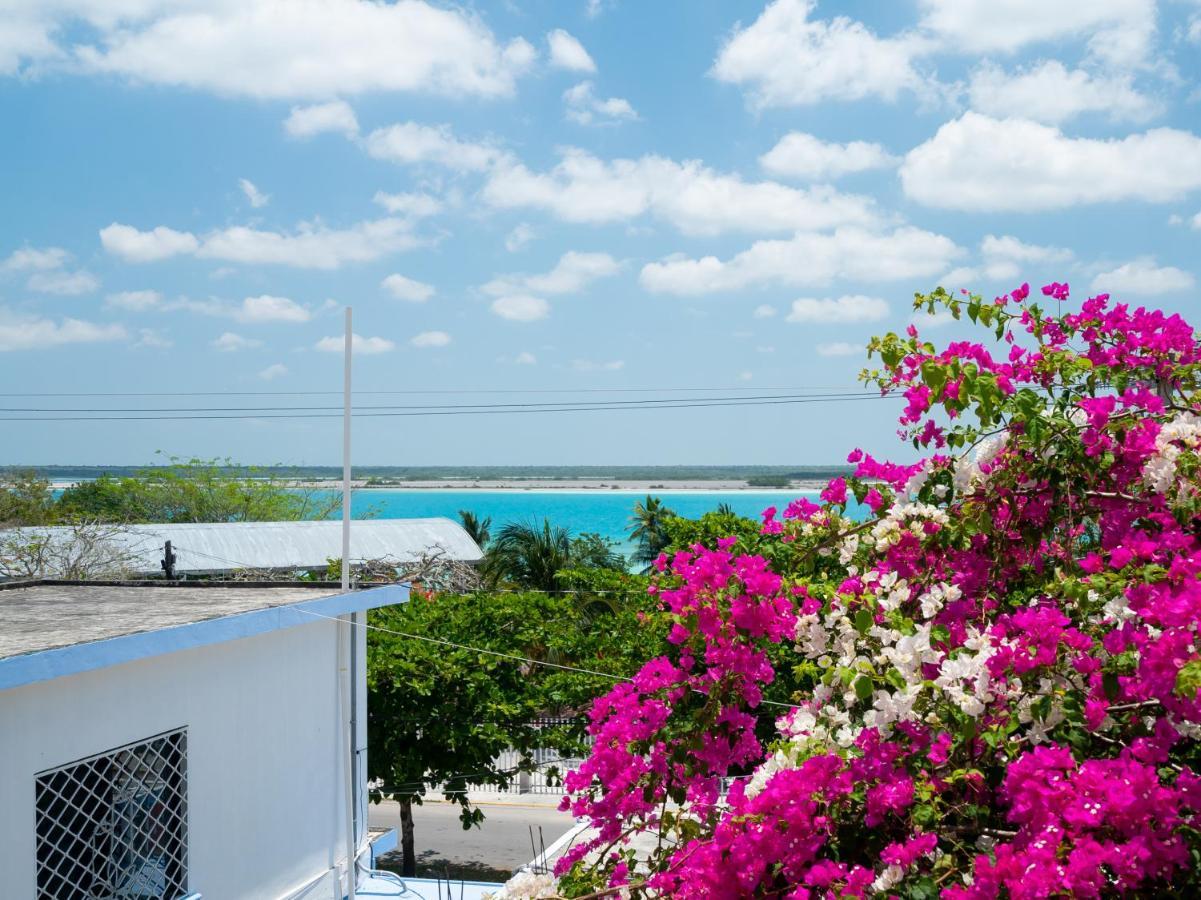 Hotel Casa Poblana Bacalar Esterno foto