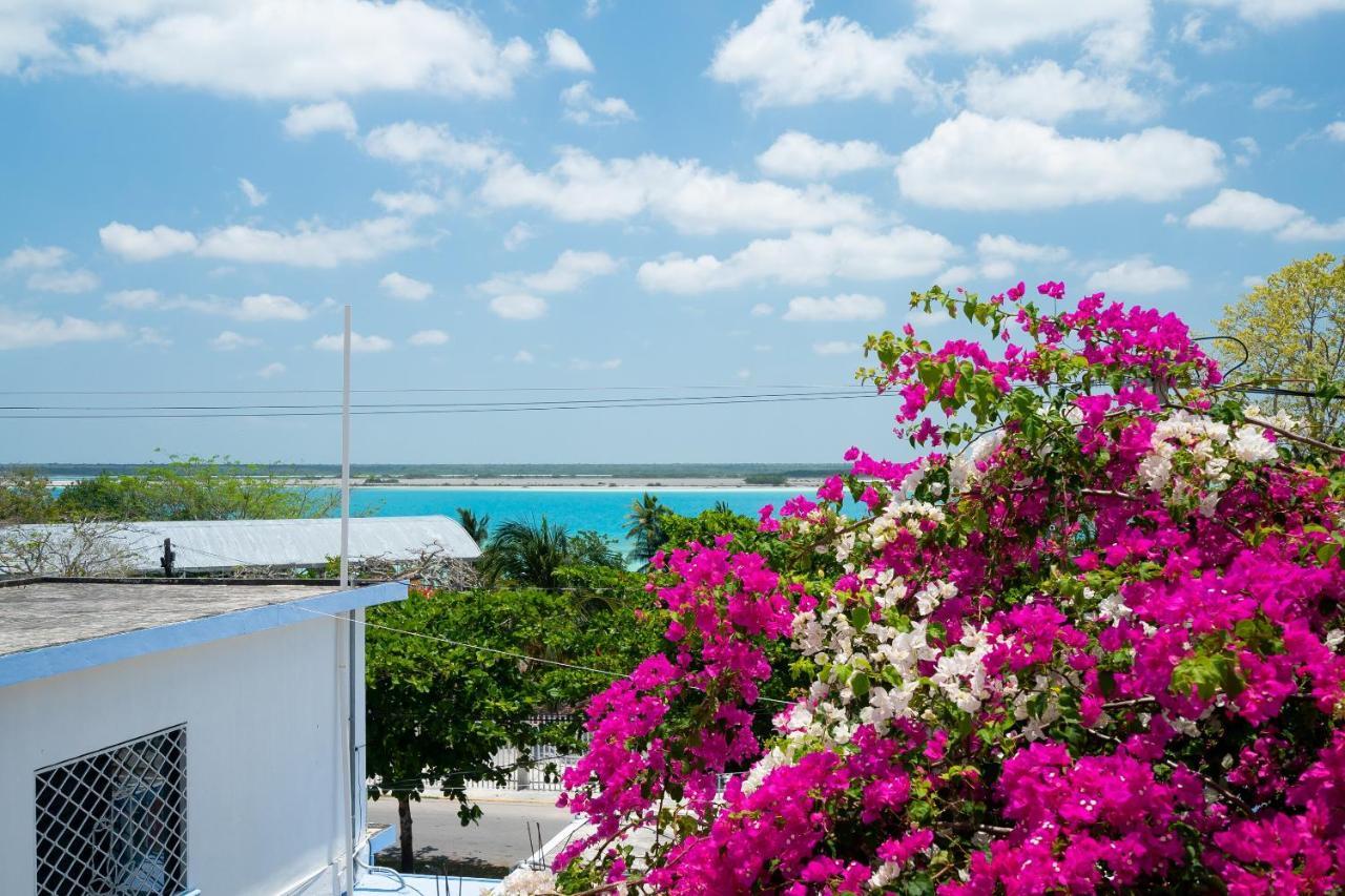 Hotel Casa Poblana Bacalar Esterno foto